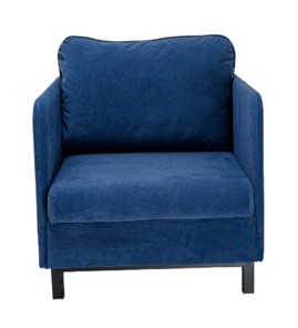 Кресло со спальным местом Бэст синий в Чите