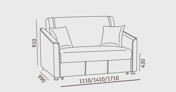 Кресло-кровать Милан 3 (90) в Чите - изображение 2