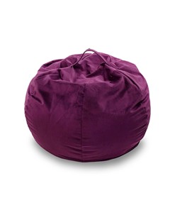 Кресло-мешок КлассМебель Орбита, велюр, фиолетовый в Чите