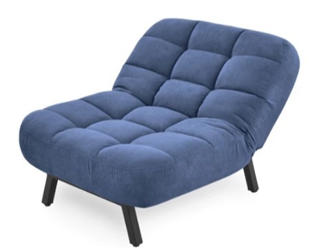 Кресло для сна Абри опора металл (синий) в Чите - изображение 4