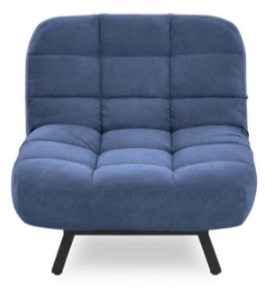 Кресло для сна Абри опора металл (синий) в Чите - изображение