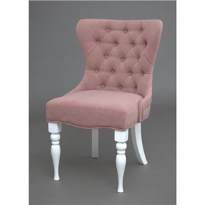 Кресло Вальс (эмаль белая / RS12 - розовый) в Чите