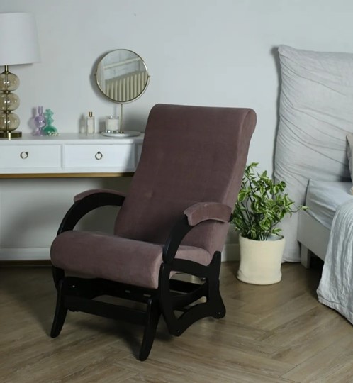 Кресло маятниковое Амелия, ткань кофе с молоком 35-Т-КМ в Чите - изображение 5
