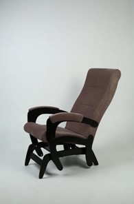 Кресло-качалка Версаль, ткань кофе с молоком 35-Т-КМ в Чите