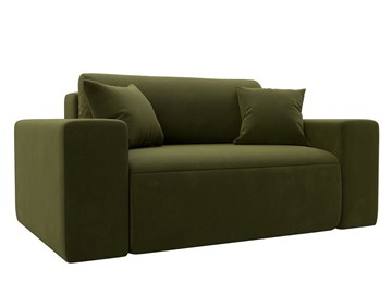 Кресло-кровать Лига-036, Зеленый (Микровельвет) в Чите