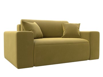 Кресло-кровать Лига-036, Желтый (Микровельвет) в Чите