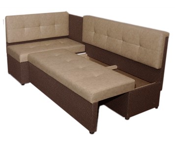 Кухонный угловой диван Нео КМ3 с механизмом 2000х1460 в Чите - предосмотр 7