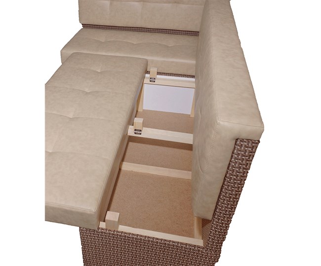 Кухонный угловой диван Нео КМ3 с механизмом 2000х1460 в Чите - изображение 8
