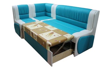 Кухонный угловой диван Квадро 4 со спальным местом в Чите - предосмотр 2