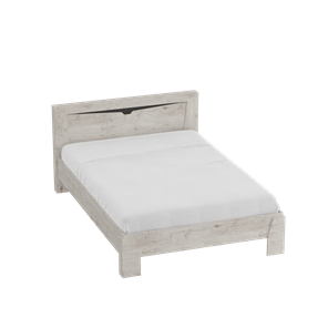 Кровать с основанием Соренто 1400, Дуб бонифаций в Чите
