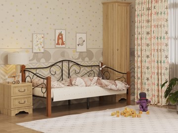 Детская кровать Гарда 7, 90х200, черная в Чите - предосмотр
