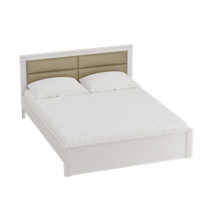 Кровать с основанием Элана 1200, Бодега белая в Чите