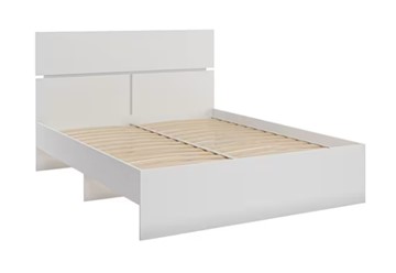 Двуспальная кровать Агата М8, 160х200 белая в Чите