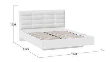 Кровать Агата тип 1 (Белый) в Чите - предосмотр 2