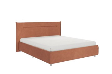 Спальная кровать Альба 1.6, персик (велюр) в Чите