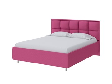 Кровать Chessy 160х200, Рогожка (Savana Berry (фиолетовый)) в Чите