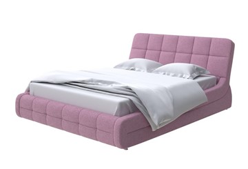 Двуспальная кровать Corso-6 200х200, Рогожка (Firmino Сакура) в Чите