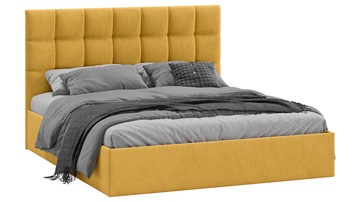 Двуспальная кровать Эмбер тип 1 (Микровелюр Wellmart Yellow) в Чите - предосмотр