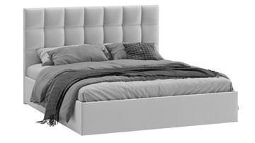 Кровать 2-спальная Эмбер тип 1 (Велюр Confetti Silver) в Чите