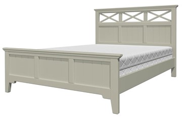 Кровать спальная Грация-5 с фисташковым карнизом (Фисташковый) 160х200 в Чите