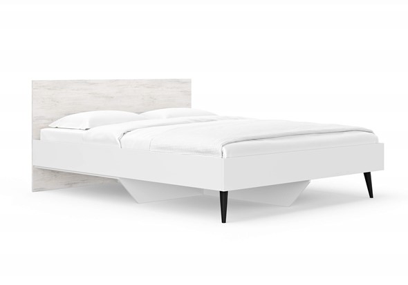 Кровать в спальню Ines 160х200, Ясмунд (Белый) в Чите - изображение