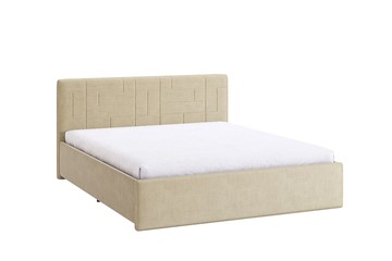 Спальная кровать Лора 2 1.6, карамель (велюр) в Чите