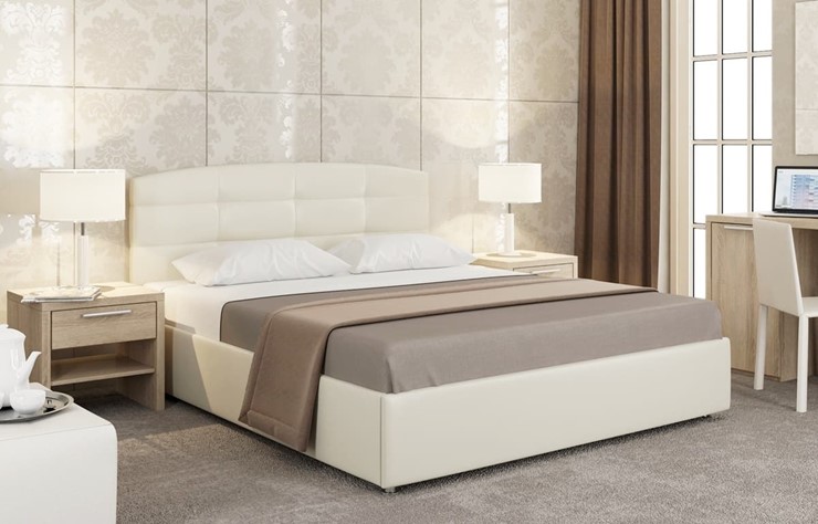 Спальная кровать Mishel размер 160*200 с основанием в Чите - изображение 3