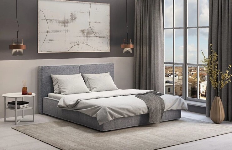 Кровать 2-спальная с подъемным механизмом Наоми 1800 в Чите - изображение 6