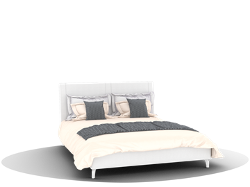 Спальная кровать Siena (КМ-01, 1600) под ПМ в Чите