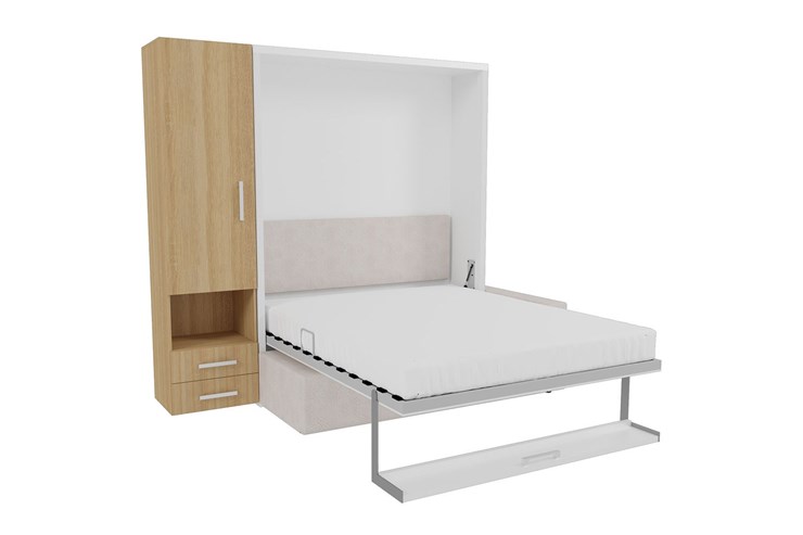 Кровать-трансформер Smart (ШЛ+К 1400), шкаф левый в Чите - изображение 1