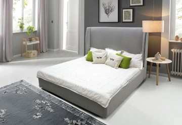 Кровать с мягким изголовьем Комо 900х2150 мм в Чите