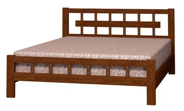 Спальная кровать Натали-5 (Орех) 120х200 в Чите