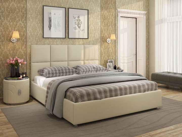 Кровать с механизмом 2-спальная Jaklin размер 180*200 в Чите - изображение 2