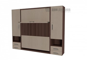 Шкаф-кровать Smart (ШЛ+К 1600+ШП), шкаф правый в Чите