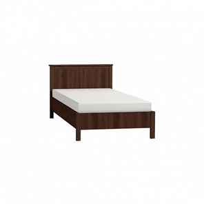Кровать полутороспальная Sherlock 44 + 4.1 Основание с гибкими ламелями металл 1200, Орех шоколадный в Чите