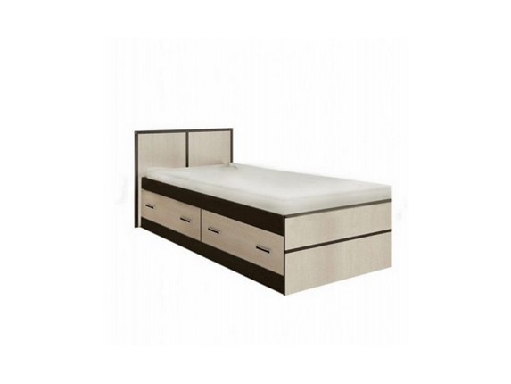Односпальная кровать Сакура 900 с ящиками в Чите - изображение