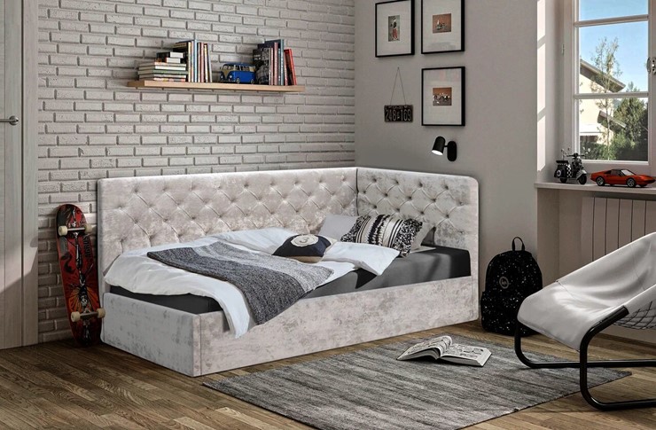 Кровать спальная Мила 900 с подъемным механизмом в Чите - изображение 7