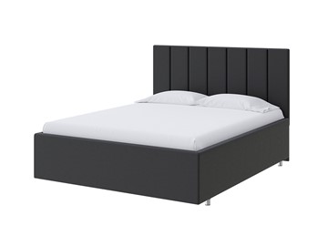 Спальная кровать Modern Large 90х200, Экокожа (Черный) в Чите - предосмотр