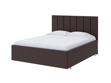 Спальная кровать Modern Large 90х200, Экокожа (Коричневый) в Чите - предосмотр