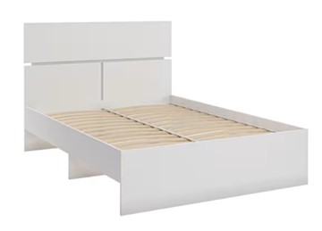 Полутороспальная кровать Агата М9, 140х200 белая в Чите