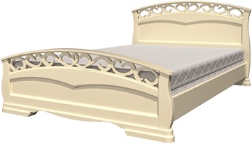 Полутороспальная кровать Грация-1 (слоновая кость) 140х200 в Чите