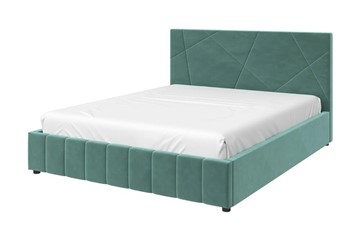 Полутороспальная кровать Нельсон Абстракция 140х200 (вариант 4) с основанием в Чите