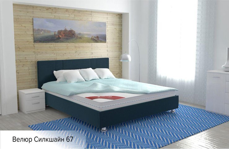 Полуторная кровать Вена 140х200 (с основанием) в Чите - изображение 13