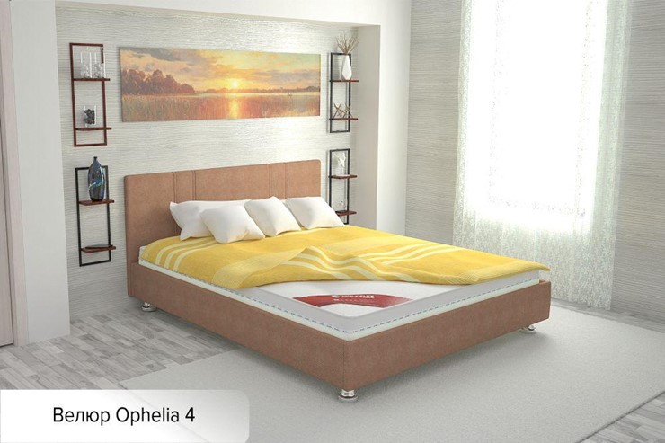 Полуторная кровать Вена 140х200 (с основанием) в Чите - изображение 9