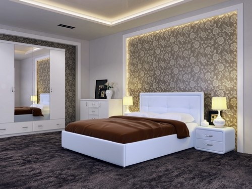 Кровать с механизмом 1.5-спальная Adele размер 140*200 в Чите - изображение