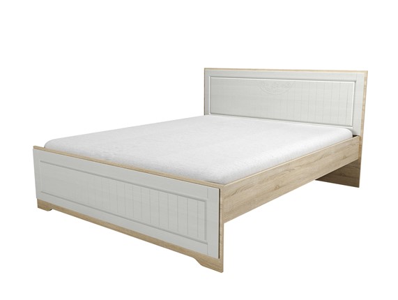 Спальная кровать НМ 040.34 Оливия Дуб Сонома в Чите - изображение