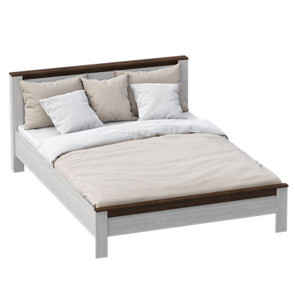 Кровать с основанием Даллас 1600,Дуб Винтерберг/Таксония в Чите - изображение