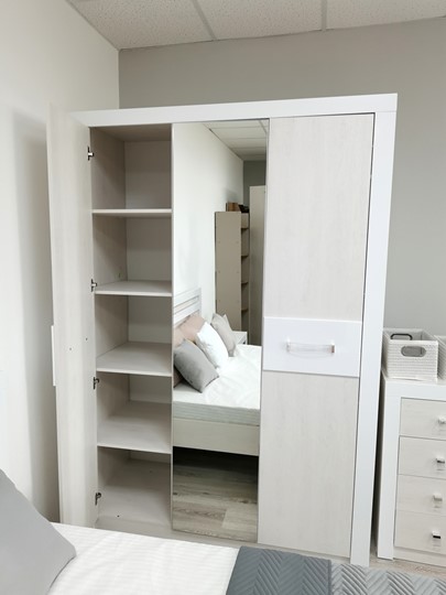 Модульная спальня Амели Дуб Харбор/Белый в Чите - изображение 4