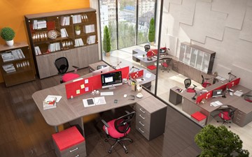 Комплект офисной мебели Xten для начальника отдела в Чите - предосмотр 3