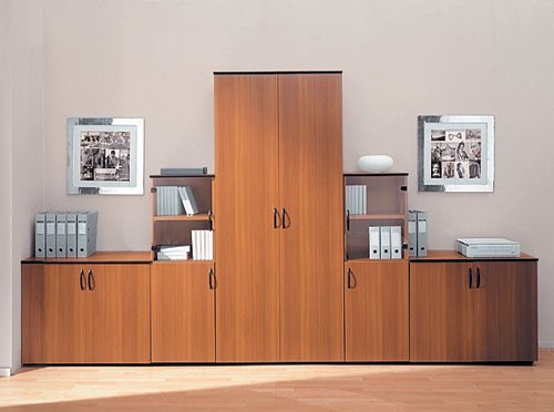 Офисный комплект мебели ДИН-Р (французский орех) в Чите - изображение 4